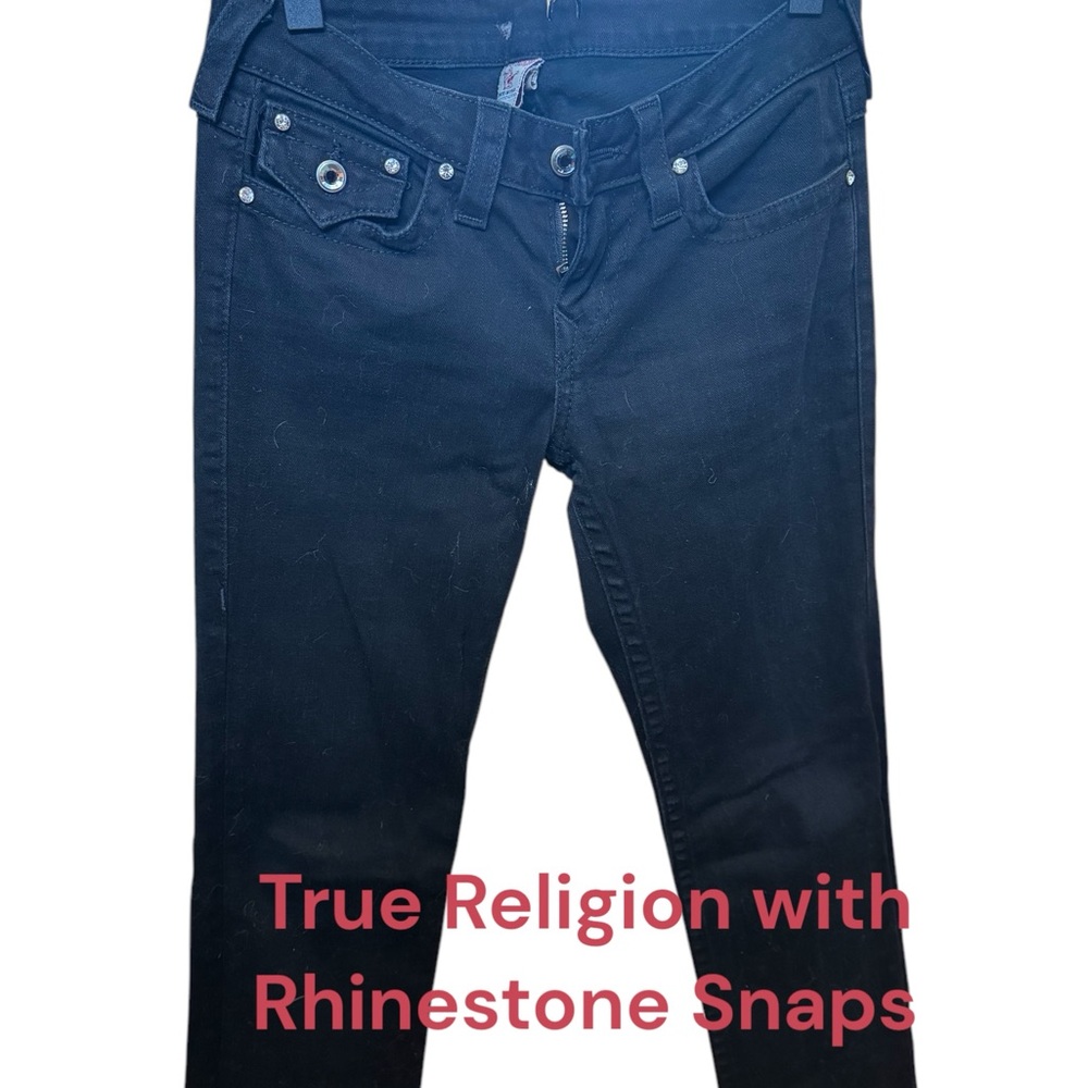 True Religion Black Jeans